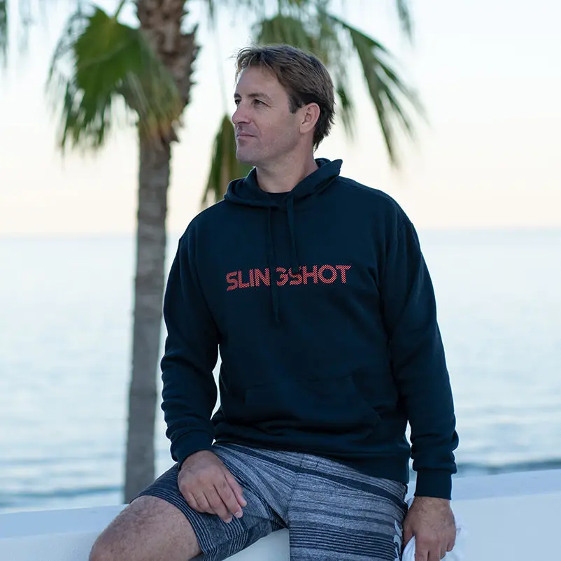 SLASHED PULLOVER HOODIE