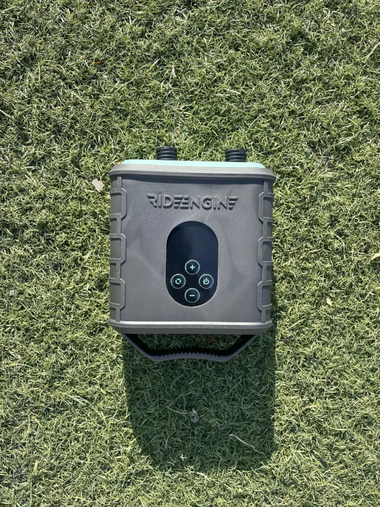 RIDE ENGINE AIR BOX ELECTRIC PUMP DEMO