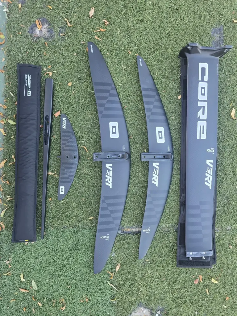 CORE  FOIL VERT SET ( Front wing vert 850 + 1050 + stab 220 + fuse 70 ) USADO