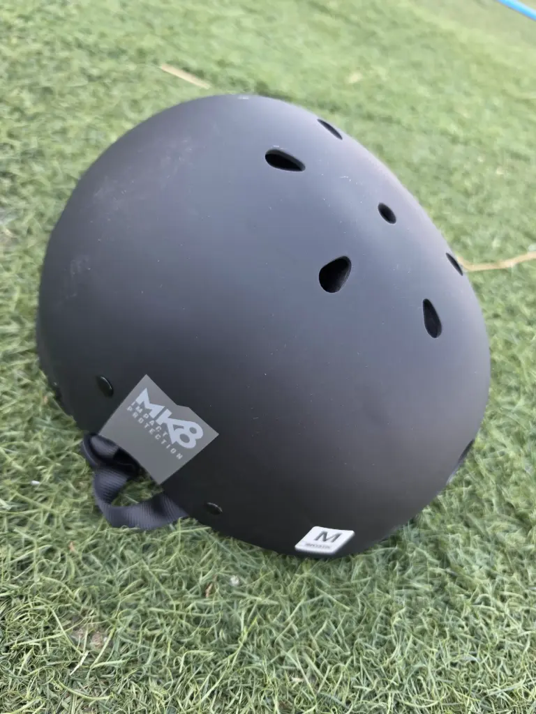 CASCO MYSTIC NEGRO MK8 "M" USADO